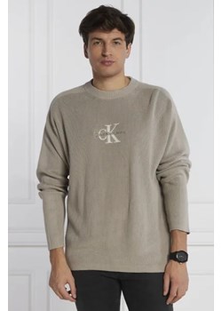 CALVIN KLEIN JEANS Sweter | Loose fit ze sklepu Gomez Fashion Store w kategorii Swetry męskie - zdjęcie 172791079