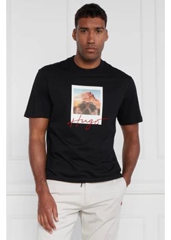 HUGO T-shirt Driceto 10233396 01 | Regular Fit ze sklepu Gomez Fashion Store w kategorii T-shirty męskie - zdjęcie 172791309