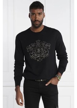 John Richmond Wełniany sweter | Regular Fit ze sklepu Gomez Fashion Store w kategorii Swetry męskie - zdjęcie 172791756