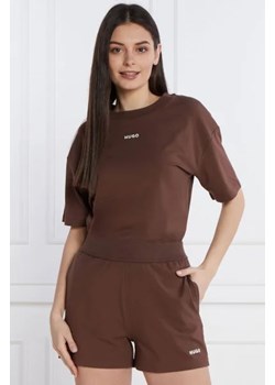 Hugo Bodywear T-shirt SHUFFLE | Oversize fit ze sklepu Gomez Fashion Store w kategorii Bluzki damskie - zdjęcie 172792119
