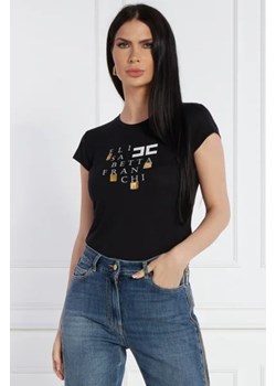 Elisabetta Franchi T-shirt | Slim Fit ze sklepu Gomez Fashion Store w kategorii Bluzki damskie - zdjęcie 172792518