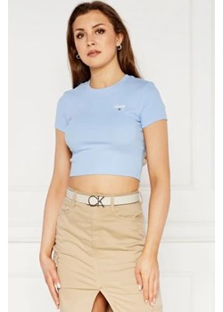Tommy Jeans T-shirt | Cropped Fit ze sklepu Gomez Fashion Store w kategorii Bluzki damskie - zdjęcie 172793415