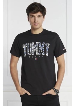 Tommy Jeans T-shirt CAMO COLLEGE | Regular Fit ze sklepu Gomez Fashion Store w kategorii T-shirty męskie - zdjęcie 172794777