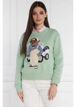 POLO RALPH LAUREN Sweter CADET BEAR | Relaxed fit ze sklepu Gomez Fashion Store w kategorii Swetry damskie - zdjęcie 172795177