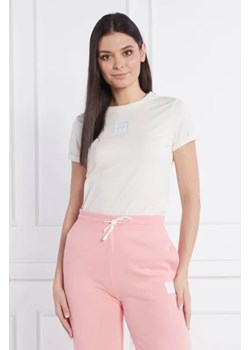 HUGO T-shirt | Slim Fit ze sklepu Gomez Fashion Store w kategorii Bluzki damskie - zdjęcie 172795299