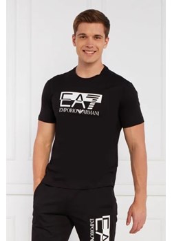 EA7 T-shirt | Regular Fit ze sklepu Gomez Fashion Store w kategorii T-shirty męskie - zdjęcie 172795657