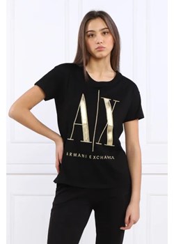 Armani Exchange T-shirt | Regular Fit ze sklepu Gomez Fashion Store w kategorii Bluzki damskie - zdjęcie 172795695