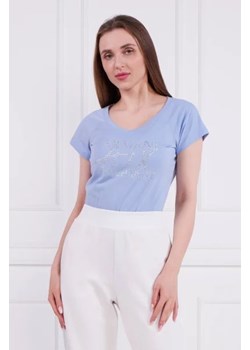 Armani Exchange T-shirt | Regular Fit ze sklepu Gomez Fashion Store w kategorii Bluzki damskie - zdjęcie 172795848