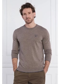 Aeronautica Militare Wełniany sweter | Regular Fit ze sklepu Gomez Fashion Store w kategorii Swetry męskie - zdjęcie 172796586