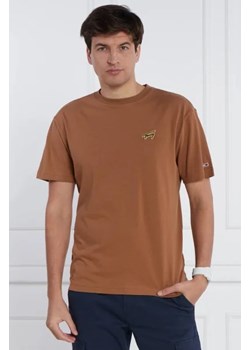 Tommy Jeans T-shirt GOLD SIGNATURE | Regular Fit ze sklepu Gomez Fashion Store w kategorii T-shirty męskie - zdjęcie 172797139