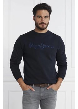 Pepe Jeans London Bluza RYAN CREW | Regular Fit ze sklepu Gomez Fashion Store w kategorii Bluzy męskie - zdjęcie 172797698