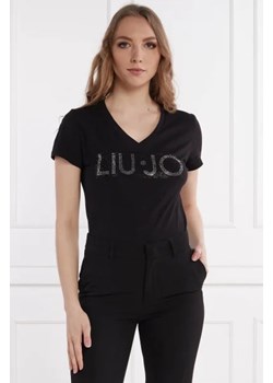 Liu Jo T-shirt | Regular Fit ze sklepu Gomez Fashion Store w kategorii Bluzki damskie - zdjęcie 172798175