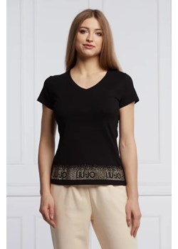 Liu Jo Sport T-shirt | Regular Fit ze sklepu Gomez Fashion Store w kategorii Bluzki damskie - zdjęcie 172798718