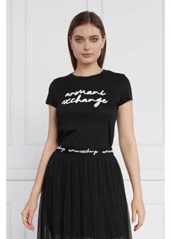 Armani Exchange T-shirt | Regular Fit ze sklepu Gomez Fashion Store w kategorii Bluzki damskie - zdjęcie 172798737