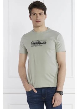 Pepe Jeans London T-shirt CASTLE | Regular Fit ze sklepu Gomez Fashion Store w kategorii T-shirty męskie - zdjęcie 172799428