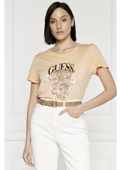 GUESS T-shirt DRAGON EASY | Regular Fit ze sklepu Gomez Fashion Store w kategorii Bluzki damskie - zdjęcie 172799817