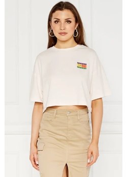 Tommy Jeans T-shirt summer-flag | Cropped Fit ze sklepu Gomez Fashion Store w kategorii Bluzki damskie - zdjęcie 172799886