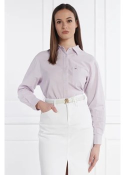 Tommy Jeans Koszula | Regular Fit | z dodatkiem lnu ze sklepu Gomez Fashion Store w kategorii Koszule damskie - zdjęcie 172800615
