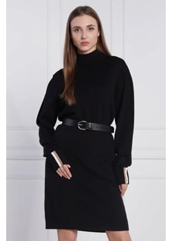 BOSS BLACK Sukienka C_Fuenta | z dodatkiem wełny ze sklepu Gomez Fashion Store w kategorii Sukienki - zdjęcie 172800807