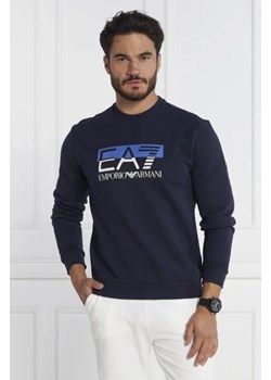 EA7 Ocieplana bluza | Regular Fit ze sklepu Gomez Fashion Store w kategorii Bluzy męskie - zdjęcie 172800907