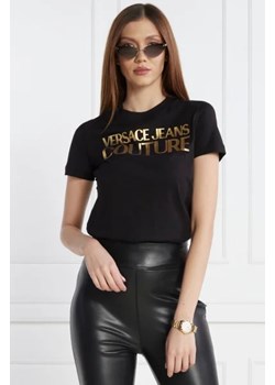 Versace Jeans Couture T-shirt | Regular Fit ze sklepu Gomez Fashion Store w kategorii Bluzki damskie - zdjęcie 172800996