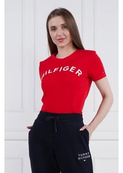 Tommy Hilfiger T-shirt | Regular Fit ze sklepu Gomez Fashion Store w kategorii Bluzki damskie - zdjęcie 172801027
