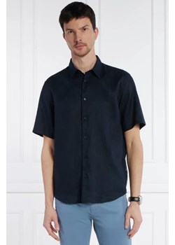 BOSS BLACK Lniana koszula S-LIAM-ken | Regular Fit ze sklepu Gomez Fashion Store w kategorii Koszule męskie - zdjęcie 172801349