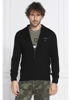 Aeronautica Militare Wełniany sweter | Regular Fit ze sklepu Gomez Fashion Store w kategorii Swetry męskie - zdjęcie 172801898