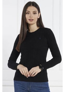 POLO RALPH LAUREN Wełniany sweter JULIANNA | Slim Fit | z dodatkiem kaszmiru ze sklepu Gomez Fashion Store w kategorii Swetry damskie - zdjęcie 172802596