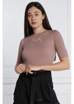 Pinko Wełniana bluzka | Slim Fit ze sklepu Gomez Fashion Store w kategorii Bluzki damskie - zdjęcie 172802666