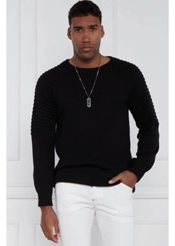 Les Hommes Sweter | Regular Fit | z dodatkiem wełny ze sklepu Gomez Fashion Store w kategorii Swetry męskie - zdjęcie 172802887