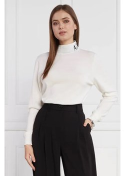 Armani Exchange Sweter | Regular Fit | z dodatkiem wełny ze sklepu Gomez Fashion Store w kategorii Swetry damskie - zdjęcie 172803176