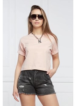 The Kooples T-shirt | Cropped Fit ze sklepu Gomez Fashion Store w kategorii Bluzki damskie - zdjęcie 172803376