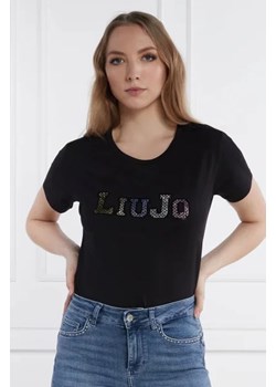 Liu Jo Sport T-shirt | Regular Fit ze sklepu Gomez Fashion Store w kategorii Bluzki damskie - zdjęcie 172805198