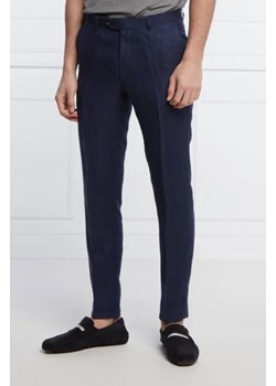 Oscar Jacobson Lniane spodnie Denz | Regular Fit ze sklepu Gomez Fashion Store w kategorii Spodnie męskie - zdjęcie 172805219