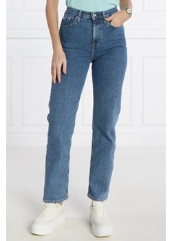 CALVIN KLEIN JEANS Jeansy | Straight fit | high rise ze sklepu Gomez Fashion Store w kategorii Jeansy damskie - zdjęcie 172806298