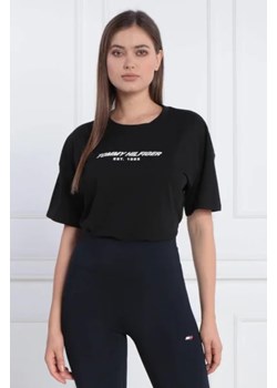 Tommy Sport T-shirt | Cropped Fit ze sklepu Gomez Fashion Store w kategorii Bluzki damskie - zdjęcie 172807095
