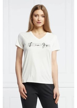 Liu Jo Sport T-shirt T-SHIRT | Regular Fit ze sklepu Gomez Fashion Store w kategorii Bluzki damskie - zdjęcie 172807645