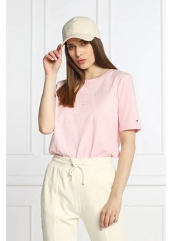 Tommy Hilfiger T-shirt | Regular Fit ze sklepu Gomez Fashion Store w kategorii Bluzki damskie - zdjęcie 172807716