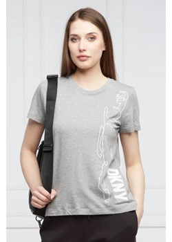 DKNY T-shirt | Regular Fit ze sklepu Gomez Fashion Store w kategorii Bluzki damskie - zdjęcie 172808237