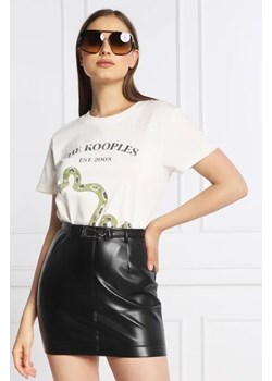 The Kooples T-shirt | Regular Fit ze sklepu Gomez Fashion Store w kategorii Bluzki damskie - zdjęcie 172808726