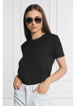 Calvin Klein T-shirt | Regular Fit ze sklepu Gomez Fashion Store w kategorii Bluzki damskie - zdjęcie 172809197