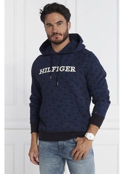 Tommy Hilfiger Bluza AOP MONOGRAM HOODY | Regular Fit ze sklepu Gomez Fashion Store w kategorii Bluzy męskie - zdjęcie 172809596