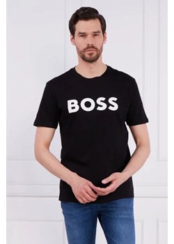 BOSS ORANGE T-shirt Thinking 1 | Regular Fit ze sklepu Gomez Fashion Store w kategorii T-shirty męskie - zdjęcie 172810485