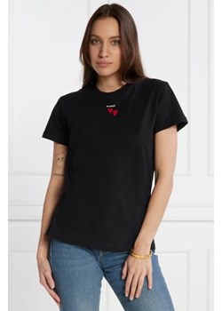 Pinko T-shirt | Regular Fit ze sklepu Gomez Fashion Store w kategorii Bluzki damskie - zdjęcie 172810798