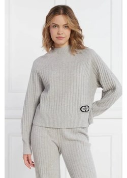 TWINSET Wełniany sweter | Regular Fit | z dodatkiem kaszmiru ze sklepu Gomez Fashion Store w kategorii Swetry damskie - zdjęcie 172811129