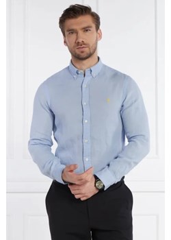 POLO RALPH LAUREN Lniana koszula | Slim Fit ze sklepu Gomez Fashion Store w kategorii Koszule męskie - zdjęcie 172811187