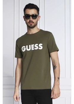 GUESS T-shirt LABYRINTH | Slim Fit ze sklepu Gomez Fashion Store w kategorii T-shirty męskie - zdjęcie 172811467