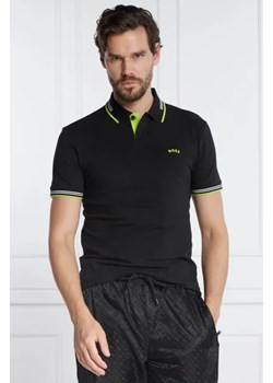 BOSS GREEN Polo Paul Curved | Slim Fit | stretch ze sklepu Gomez Fashion Store w kategorii T-shirty męskie - zdjęcie 172812457