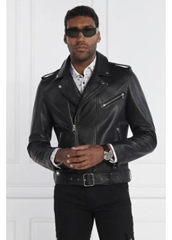 HUGO Skórzana kurtka Lowis-3 | Regular Fit ze sklepu Gomez Fashion Store w kategorii Kurtki męskie - zdjęcie 172812598